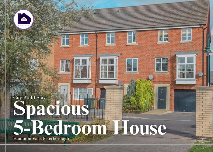 Cb Stays - 5 Bedroom House In Molyneux Square Peterborough